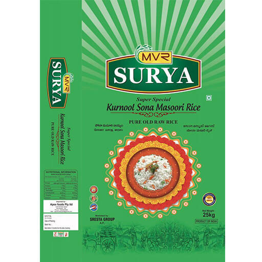 Apex Foods Kurnool Sona Masoori Rice Apex Foods Kurnool Sona Masoori Rice